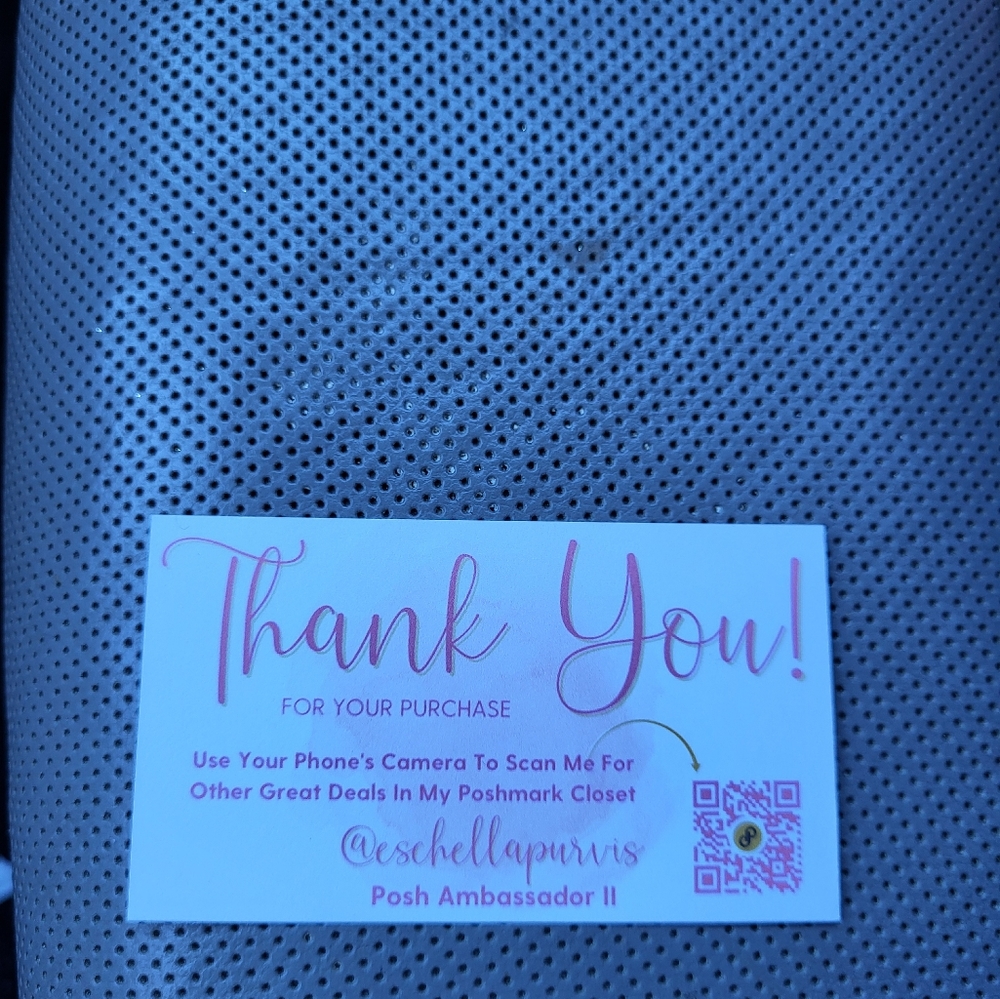 My new card thanks sellersmerch xo love you its a hit xo